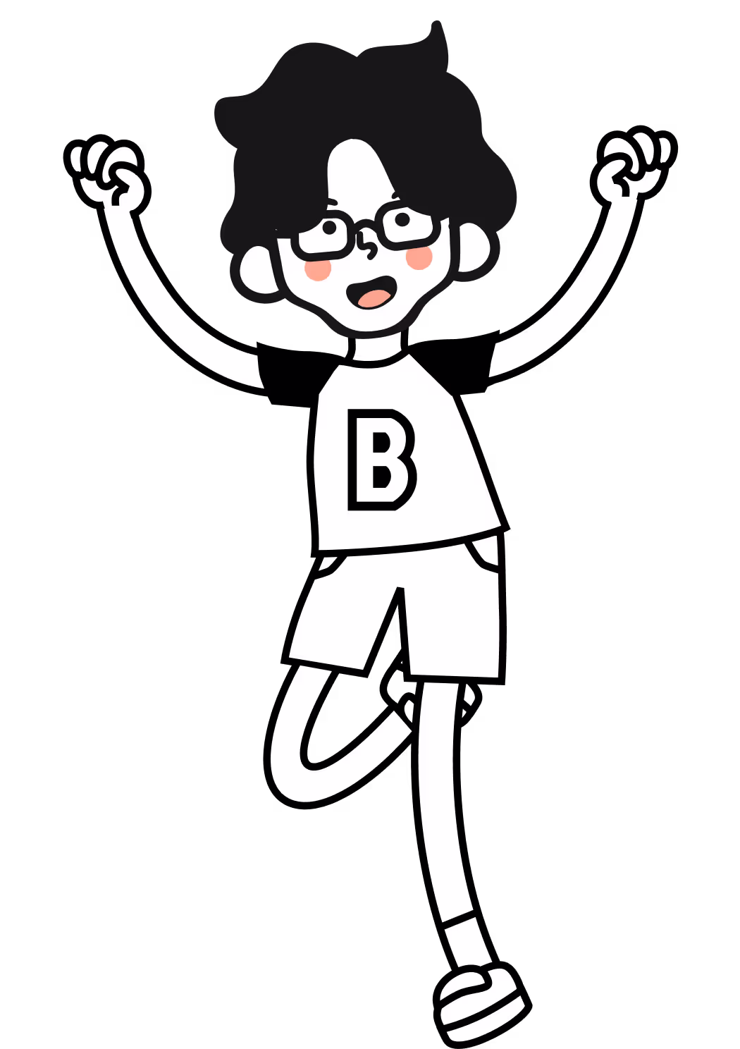 Bashy is celebrating your successful  marketing work